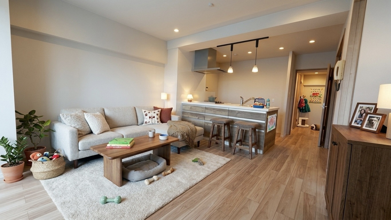 覚王山アーバンライフ602号室　3LDK　覚王山駅徒歩4分