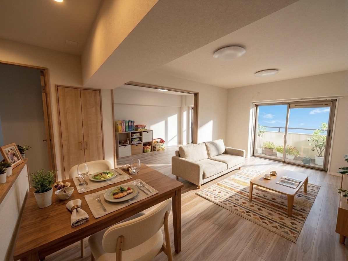 覚王山田代コーポラスB棟503号室　3LDK　覚王山駅徒歩14分